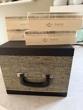 Vintage Slide Storage Case Crestline And Sawyer Slide Trays With Slides