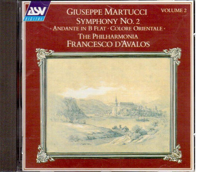 Martucci: Symphony (Sinfonie) Nr. 2, Andante Op.69, Orientalische Farbe von Avalos CD