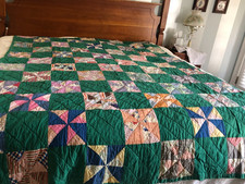 Handmade Quilt ," Pinwheel"