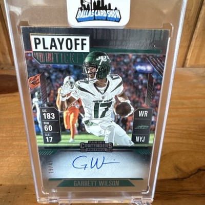 Panini Contenders Playoff Ticket Garrett Wilson #VT-GWN /49 Jets 2024