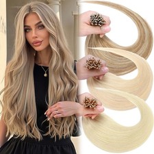 Thick 150g Nano Ring Tip 100 Remy Russian Human Hair Extensions Loop Nano Beads