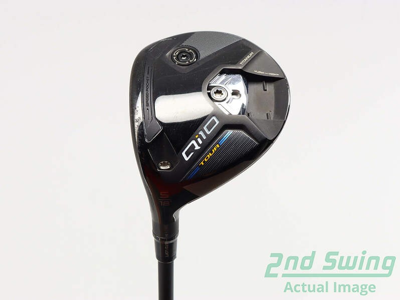TaylorMade Qi10 Tour 5 Wood 18° Graphite Regular Flex Left-Handed 42.5in