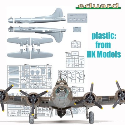 Eduard Accessories Big3333 - Détails Sets 1:32 Pour B-17G HK Models, Neuf