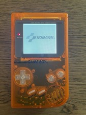 Nintendo Game Boy DMG-01 Upgraded w/ IPS Display - Translucent Orange