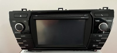 TOYOTA 86100-02100 Fujitsu Ten JBL Radio CD GPS Navigation Unit