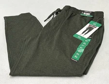 Kirkland Signature Men's Active Jogger Pants, Green, Size XL