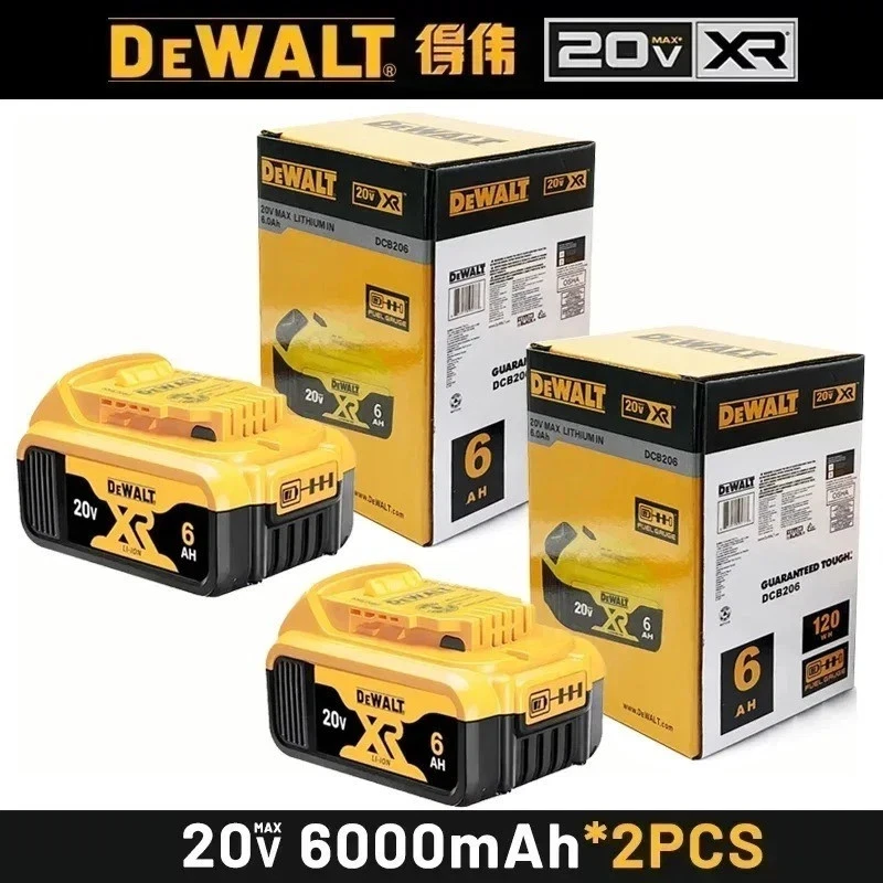 Dewalt DCB206 Twin Pack