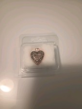 Cremation Jewelry Pendant Urn for Ashes Pet Dog Cat Paw Print Heart