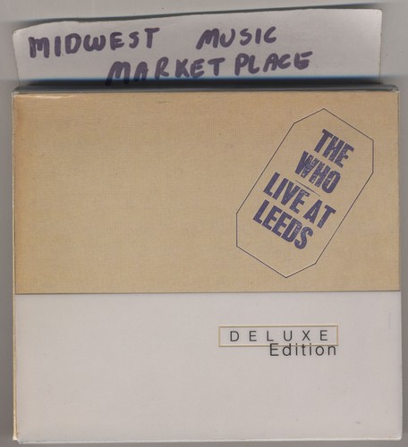 The Who - Live At Leeds Deluxe Edition - Near-MINT 2CD -Complete Tommy Live 1970
