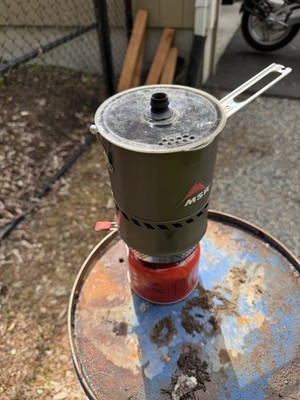 MSR Reactor Windproof Camping and Backpacking Stove System - 1 L