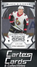 Vitaly Abramov 2019-20 Upper Deck Black Diamond #RG-VA Rookie Gems 128/399