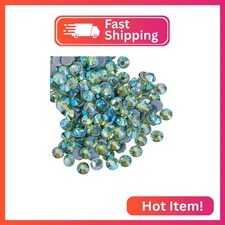 Beadsland Hotfix Rhinestones, 1440pcs Flatback Crystal Rhinestones for Crafts Cl