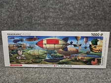 Eurographics 1000 Piece Panoramic Puzzle THE GREAT RACE