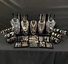 217 pc Antique Vintage Estate Costume Jewelry Some Signed. Lot 696