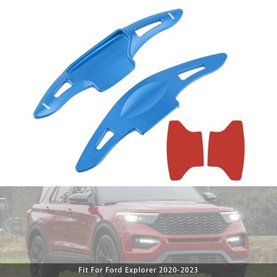 Lenkrad Paddle Shifter Erweiterung Für Ford Explorer 20-23 Aluminium Blau