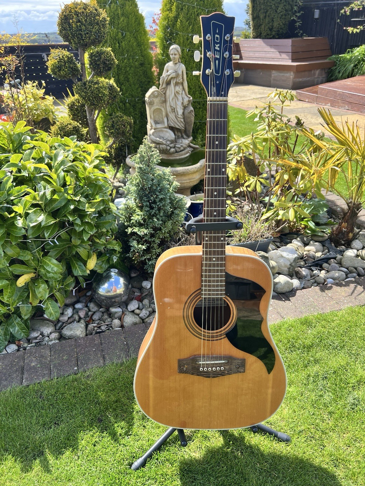 Vintage EKO Ranger 6 Acoustic Guitar Made in Italy Recanati