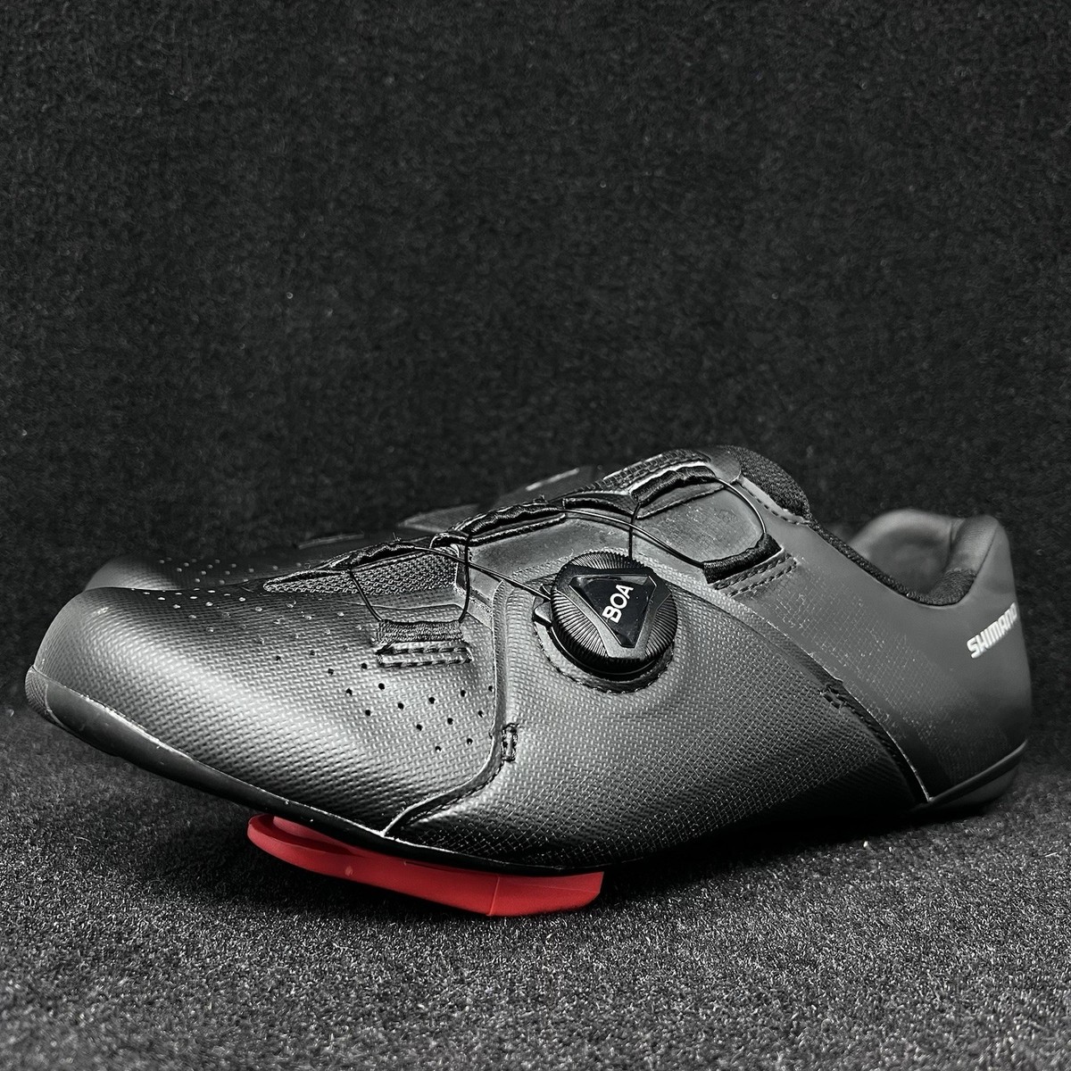 Shimano RC3 Men's Size 8.3 Black Boa Clip In Mountain Bike Shoes