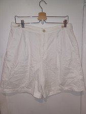 Loft Shorts size 12 white high waist
