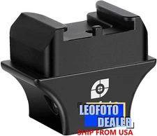 Leofoto FA-12 + FA-10 QR Flash Cold Shoe Adapter Kit