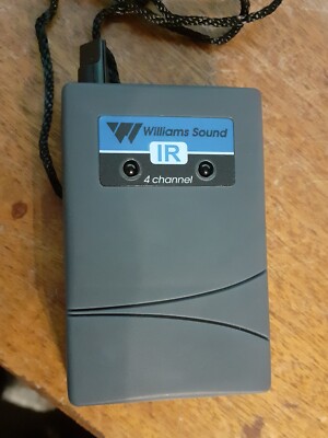 Williams Sound WIR RX12-4 Vierkanal Bodypack-Empfänger