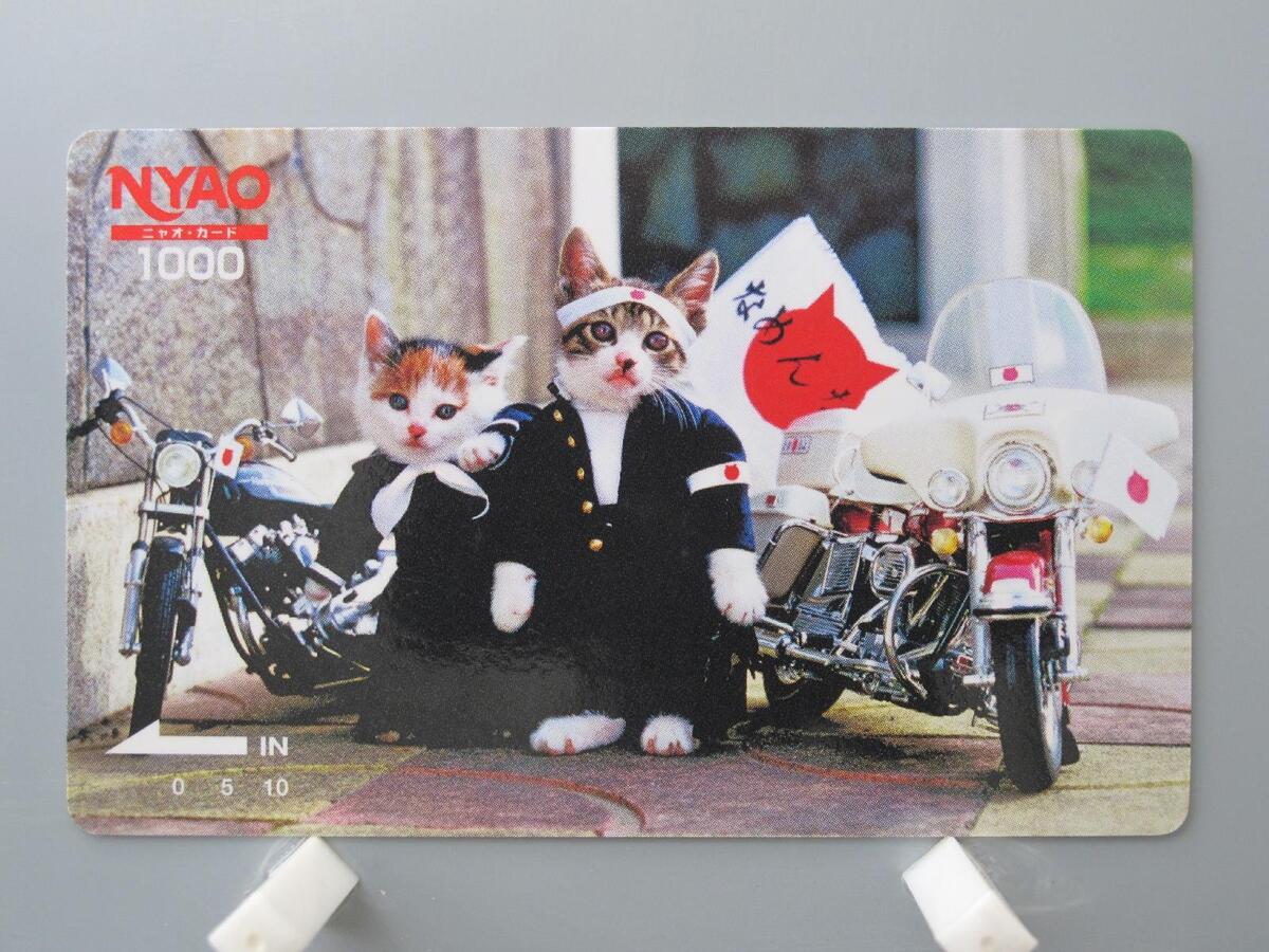 Namennayo TCG Nyao Card Bosozoku Cats Kawaii Japanese Rare Namennayo TCG Nyao Card Bosozoku Cats Kawaii Japanese Rare