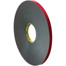 3M VHB Tape 5958FR Permanent Bonding Tape Roll - 0.5in. x 36 yards