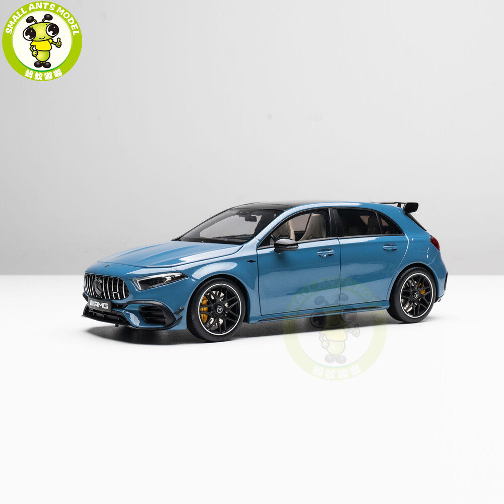 1/18 Mercedes AMG A45 S NZG Blue Diecast Model Toy Car Gifts
