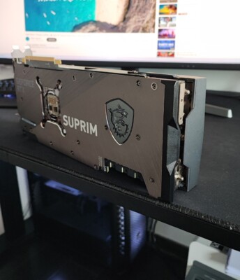 MSI GeForce RTX 3090 Suprim X 24GB GDDR6 Gaming Graphics Card for