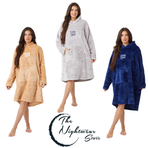 Hooded nightgown ladies sale