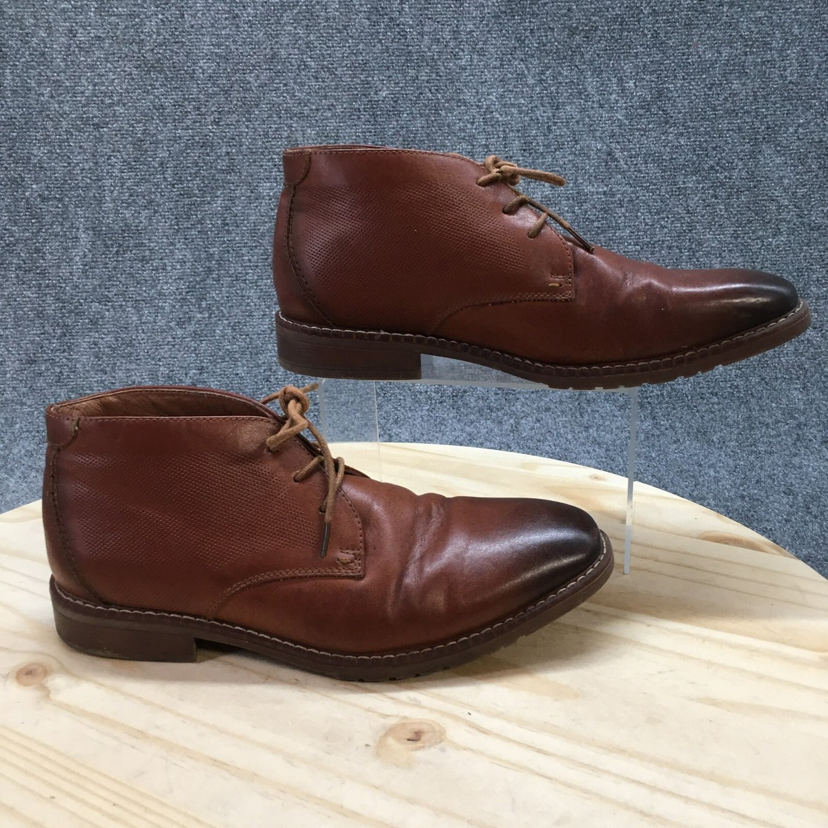 Ashford Hayes Chukka shoes size 10 Ashford Hayes Boots Mens 10 M Quinn Chukka Booties Brown  main image 4