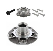 FOR AUDI A4 2.0 TDI S LINE BLACK EDITION FRONT WHEEL BEARING HUB FLANGE + BOLTS 