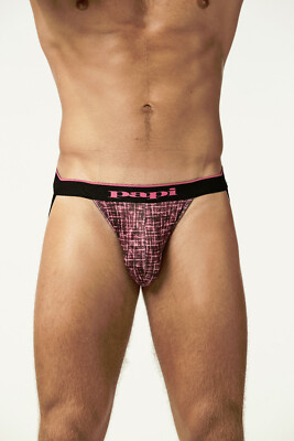 Papi Men's Microflex Jockstrap 2 Pack - UMPA049  MSRP $24.00