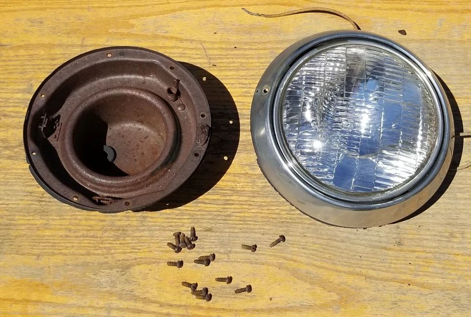 车头灯桶环装饰成型 1949 年别克 Roadmaster 1950 49 — 第 4/4 张图片