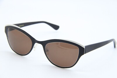 NEW FELIX MARCS FM26C1 BLACK WHITE AUTHENTIC FRAMES SUNGLASSES 52-22