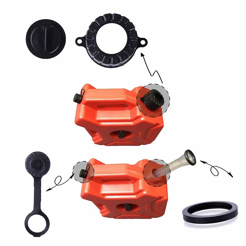 8pcs Gas Can Stopper Cap Replacement Part Or Spout Cap Compatible With