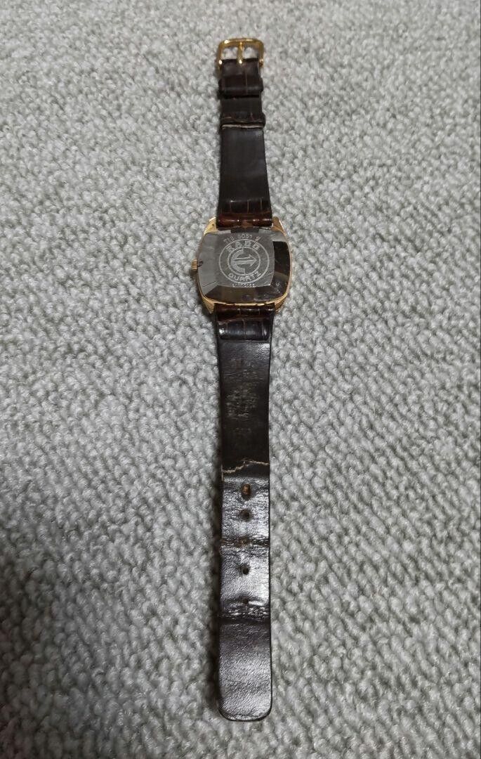 RADO Elegance Vintage Watch Quartz Square 30mm Brown Leather RADO Elegance Vintage Watch Quartz Square 30mm Brown Leather
