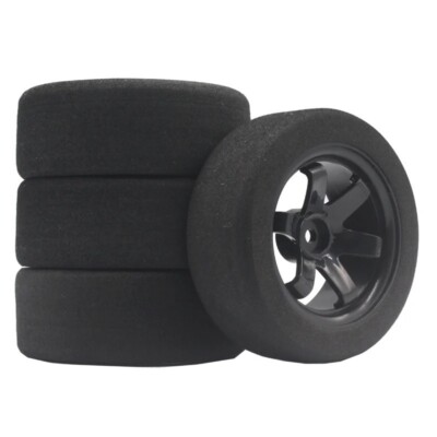 RC Car Tires Set - 1/10 & 1/12 Scale, Waterproof Anti-Slip Rubber, For WLtoys, XLH, XLF Models