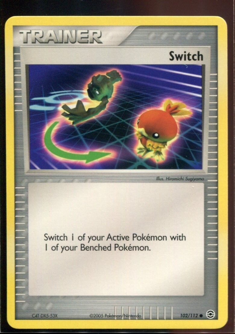 Switch - ex FireRed & LeafGreen 102/112 2004 NM Pokemon