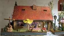 modélisme ferroviaire ho, bâtiments et décor : maison vacance chambres d' hôtes.