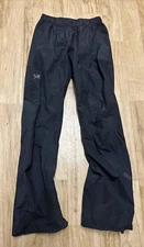 Arc'teryx Women’s Gore-Tex Paclite Shell Pants sides zip Sz S 4-6 FLAWS