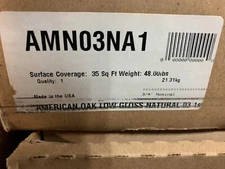 Mannington Hardwood AMERICAN OAK PLANK 3/8" X 3" NATURAL AMN03NA1