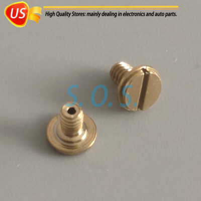 2PCS New Replacement For C artier L ove Bracelet (Five Version) Gold Flat Screws