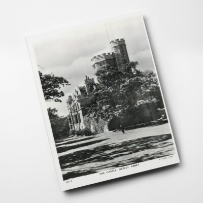A3 PRINT - Vintage Hampshire - The Castle, Netley Abbey (b)