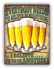 Funny Beer Sign For Shed Garage Workshop Fridge Kitchen Bar Door