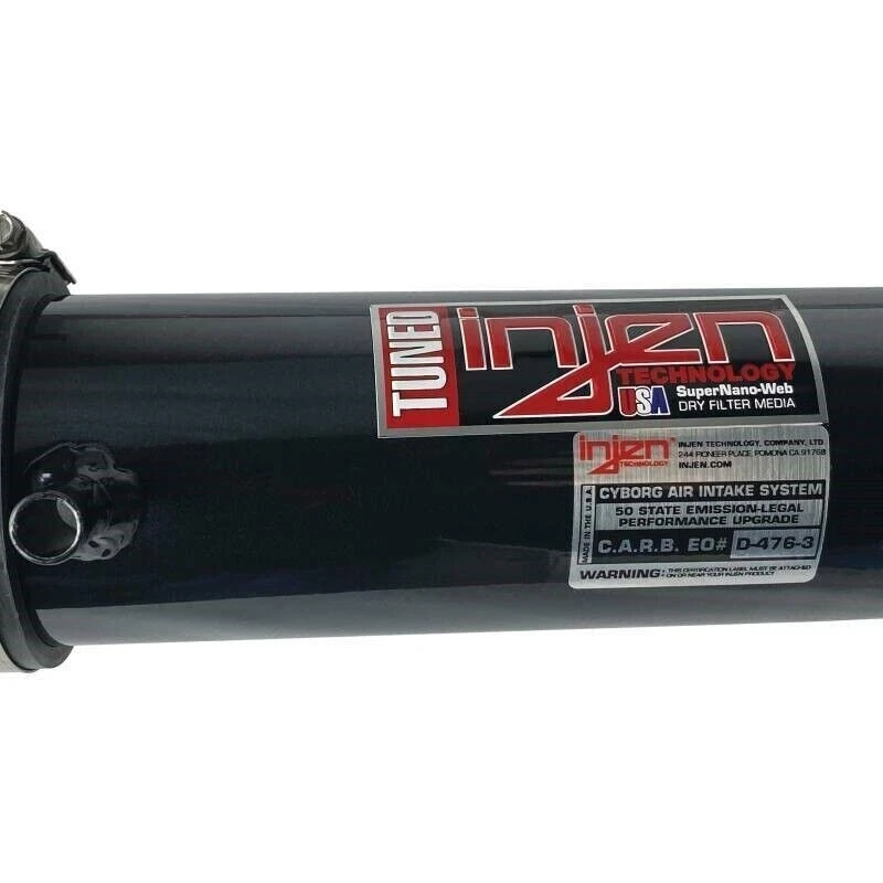 Entrada de aire frío Ram corta Injen IS1660BLK para 98-03 Honda Accord/02-03 Acura TL Foto 4 de 4
