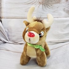 Applause Rudolph Plush Red Nosed Reindeer Stuffed Animal Robert L May 8 Inch