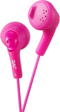 WB JVC Ha-F160-P-K Gumy Earbud Headphones (Peach Pink)