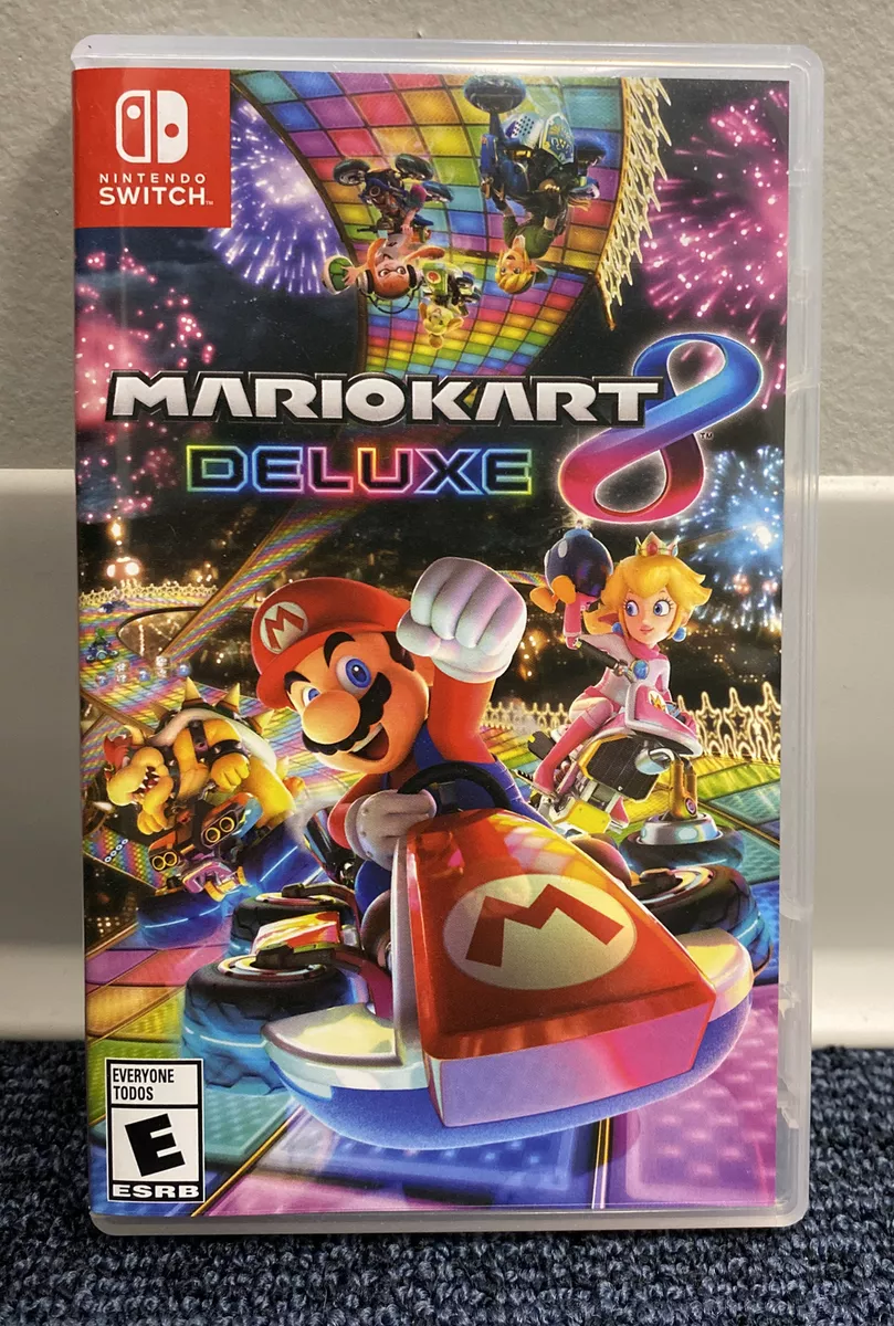 Mario Kart 8 Deluxe Nintendo Switch Case and Artwork Only NO