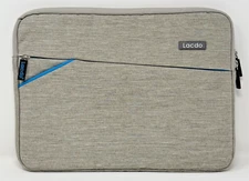 LACDO 13 inch Laptop Tablet Sleeve Case w/ Zipper for 13" MacBook Air 12.9" iPad