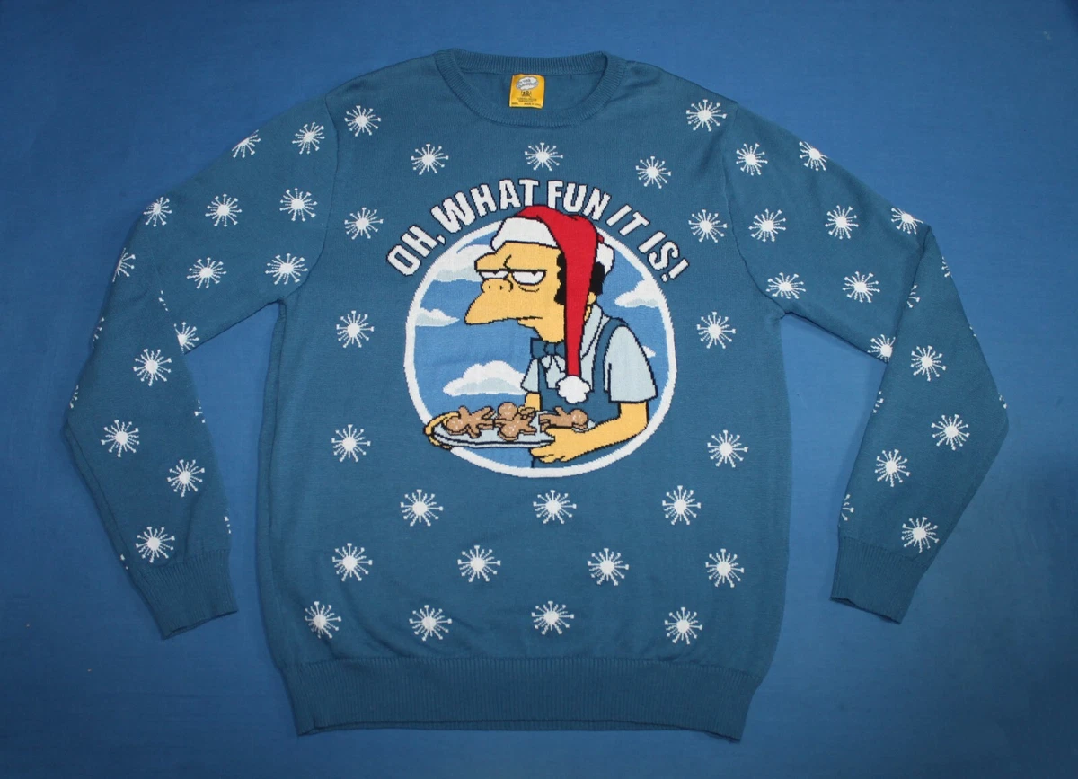Simpsons christmas shop jumper